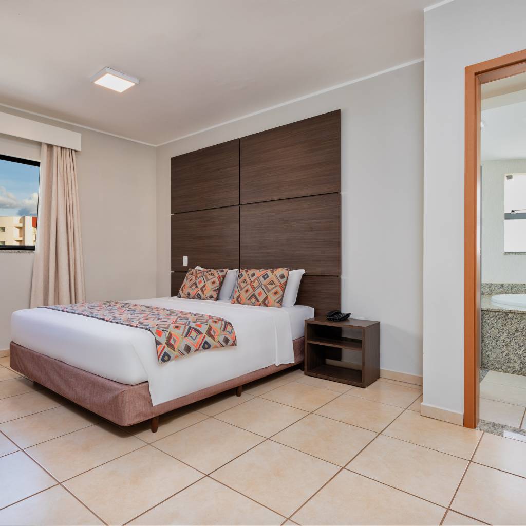 Quarto Suíte Master King Size.