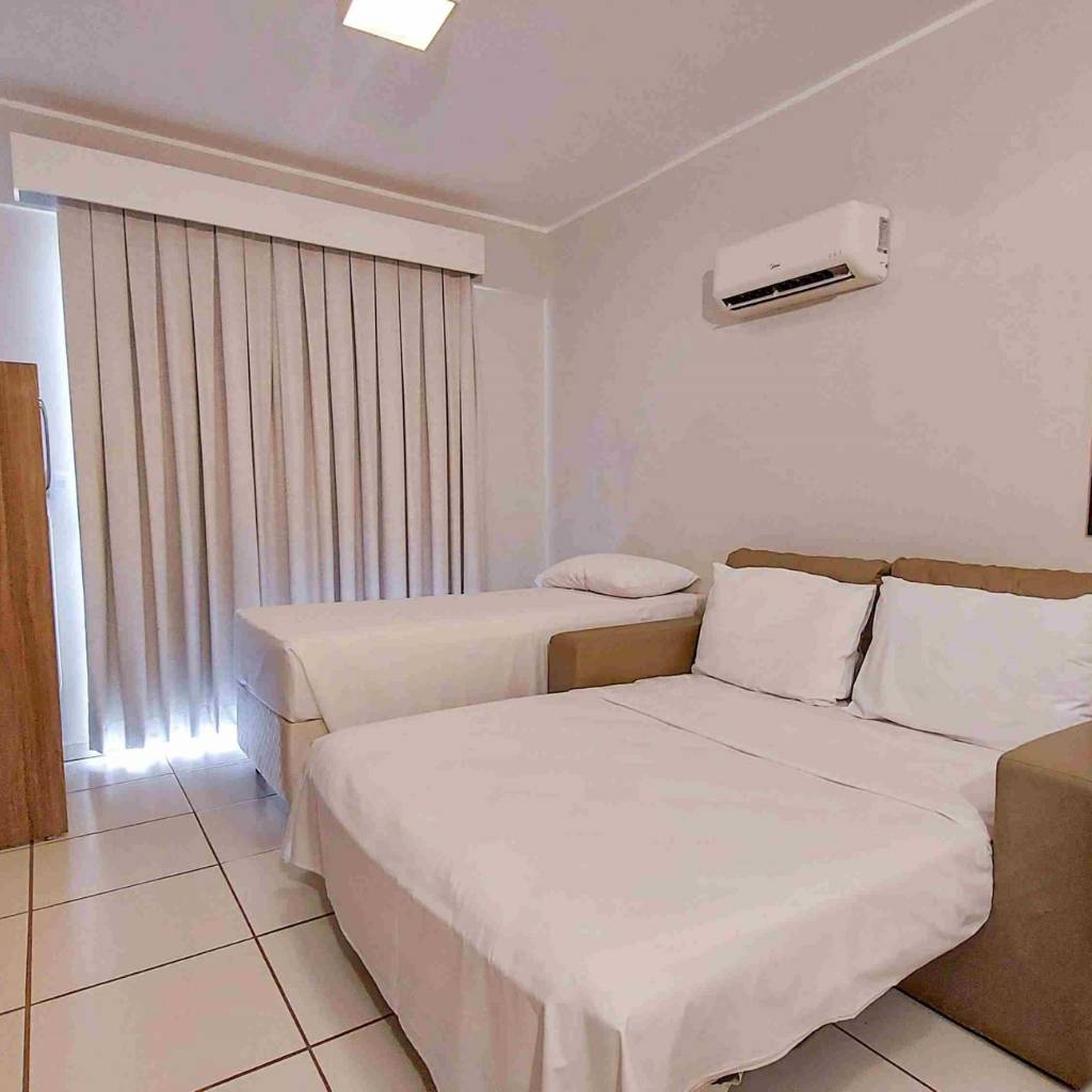 Sofá cama Suíte Super Luxo Triplo Thermas.