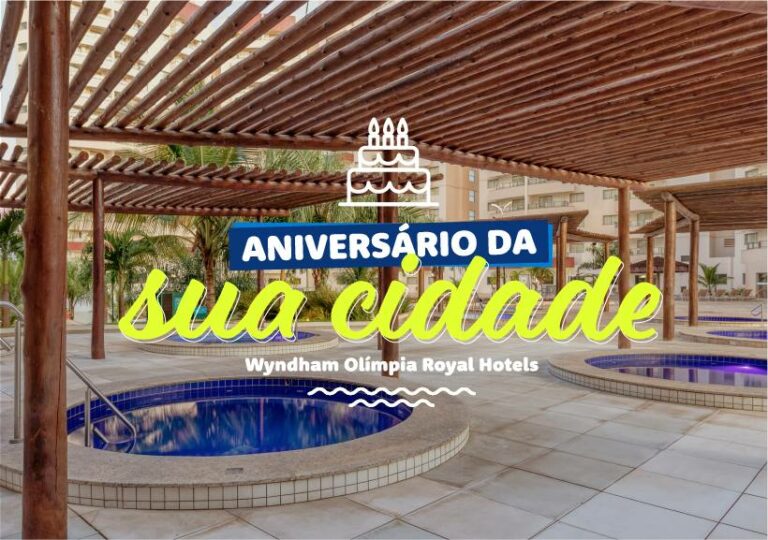 Promoção, aniversário da sua cidade.