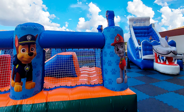 Arena de Infláveis wyndham Olímpia